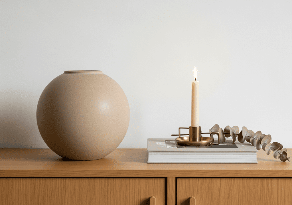 blogbild3 minimale sideboard deko